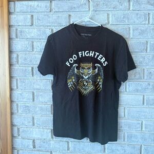 Foo Fighter band tee Black Graphic Tee